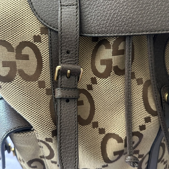 Gucci Beige and Brown Backpack - Picture 5 of 10